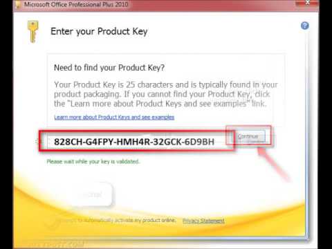 Free office 2010 activation key